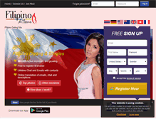 Tablet Screenshot of filipinokisses.com